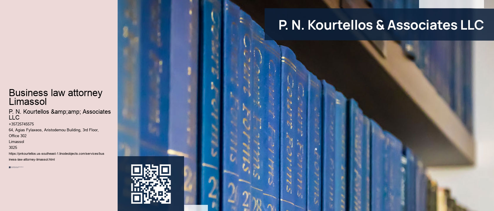 Business law attorney Limassol