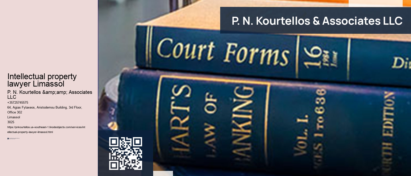 Intellectual property lawyer Limassol